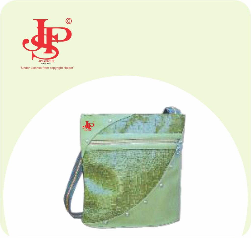 Fashion Forward Functionality: Green Zip Embroidery on JPS High-End Shopping Bags